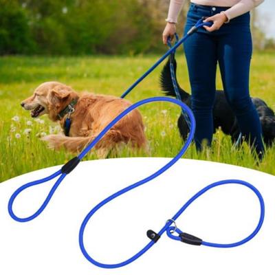 Praktische, einfarbige, verstellbare, gleichmäßige Kraft, universelle Haustier-Trainingsleine zum Wandern, Hundeleine