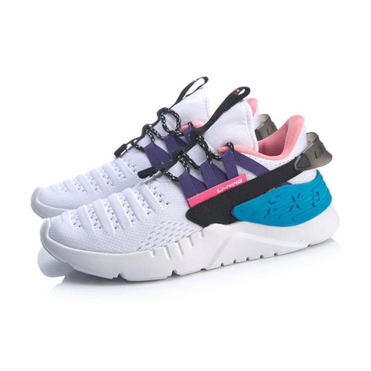 Li Ning EXD Casual Shoes Women's Low top White Black AGCP094-6