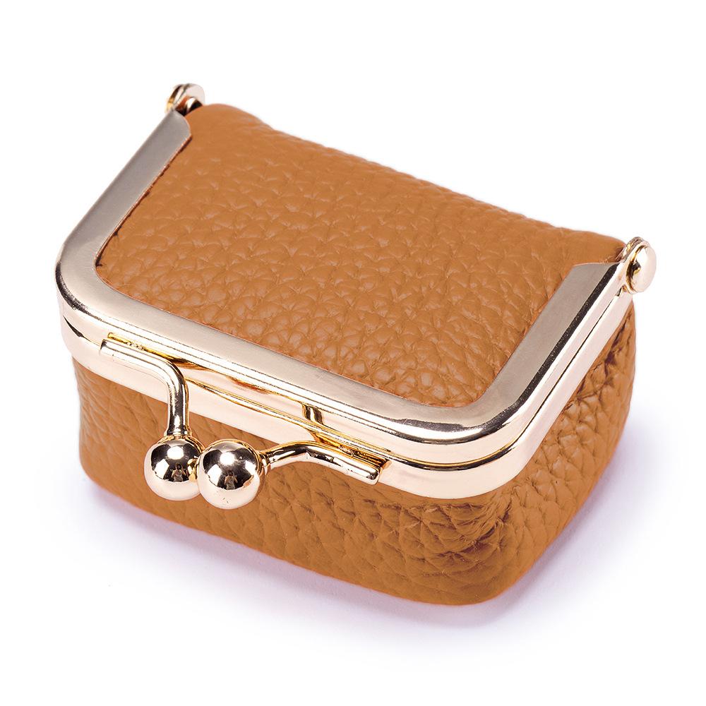 Neue Kleine Goldene Tasche Diamantring Schmucktasche Mini Ring Halskette Ohrringe Schmuckschatulle Münzbeutel Kleingeldbörse