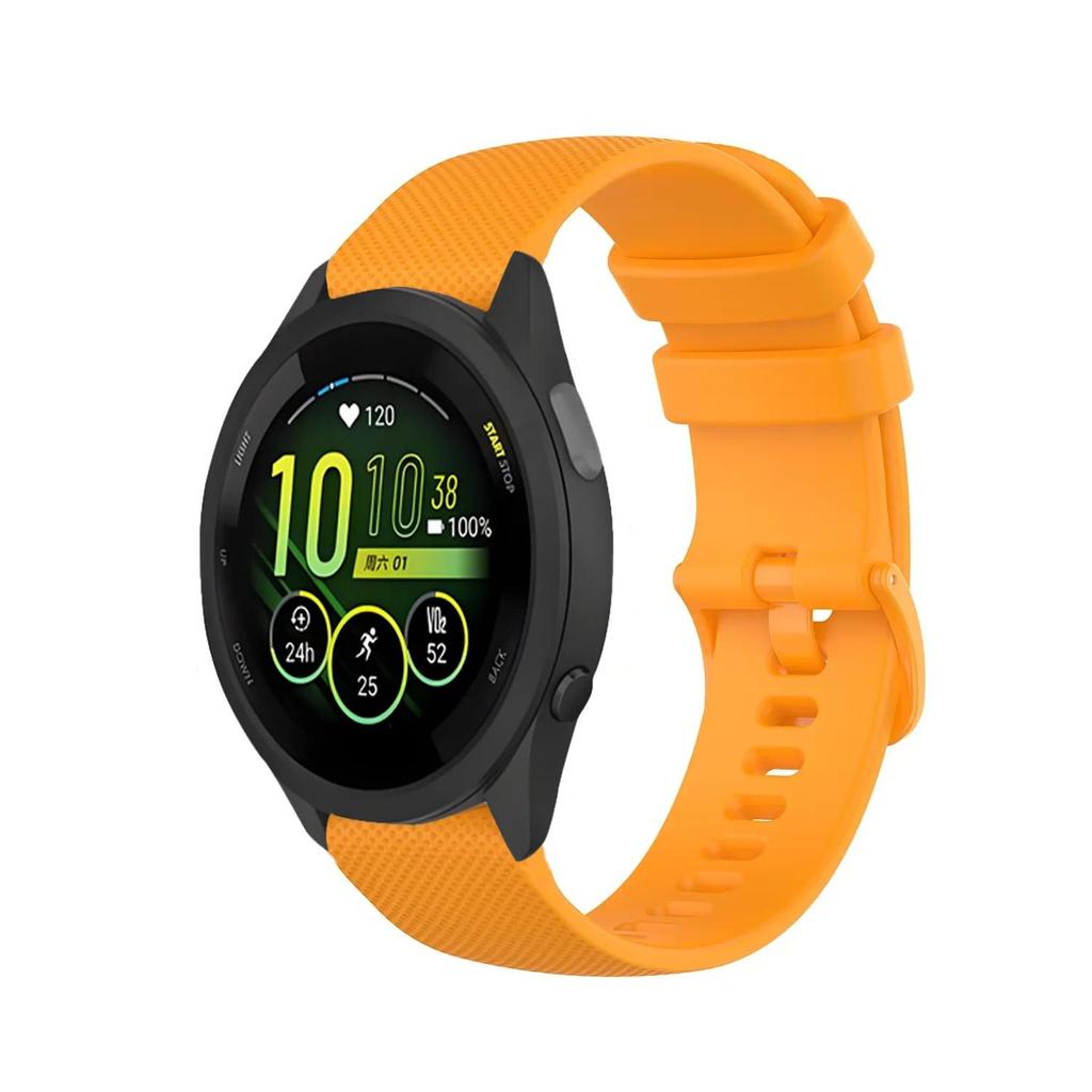 20mm 22mm Official Soft Silicone Strap For Garmin Forerunner 265 965 255 165 55 Comfortable Band Bracelet Garmin Venu 3-2 Correa