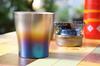 HORIE Fireburn T15FB250, 250cc Pure Titanium Double-Walled Tumbler, Made In Tsubame, Niigata Prefecture