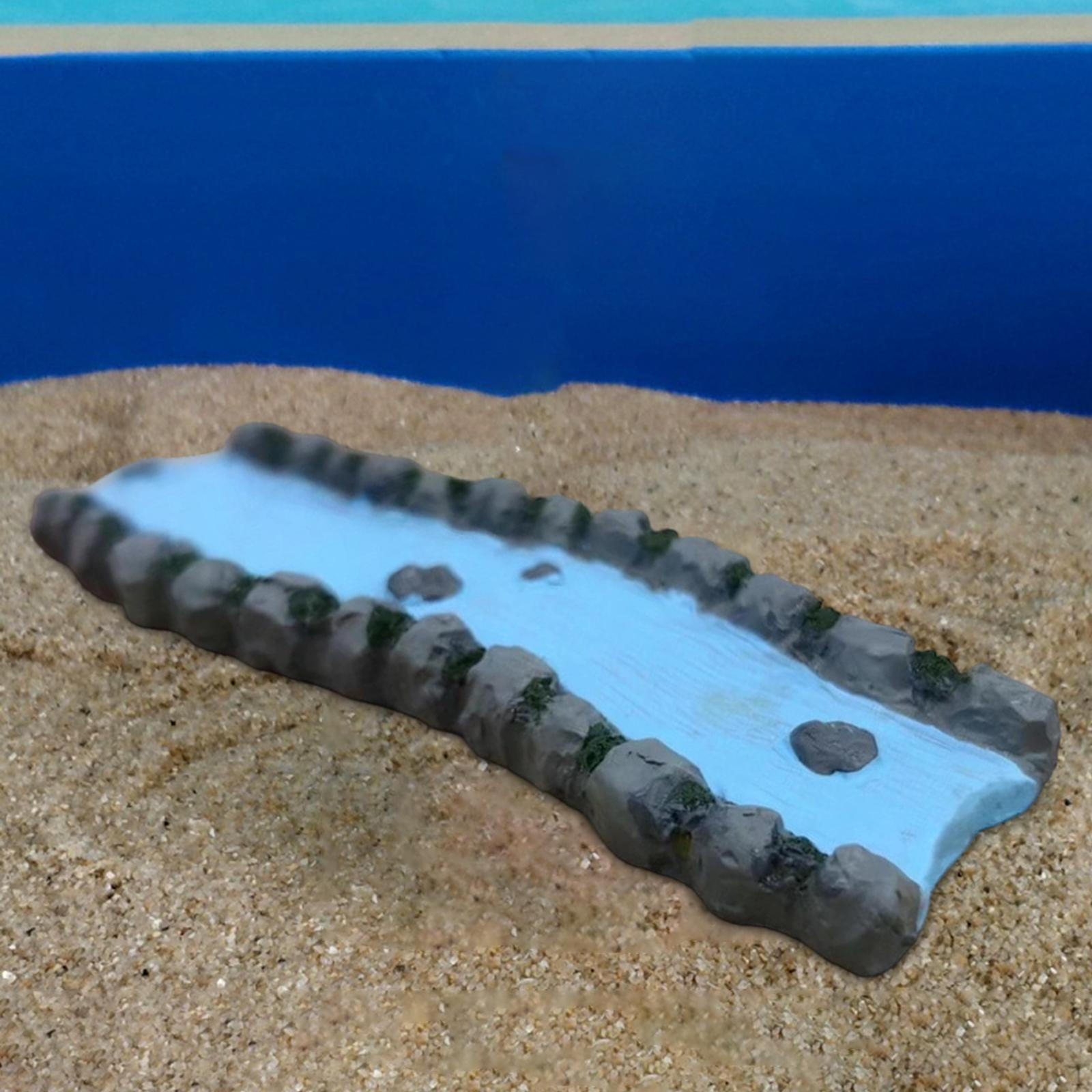 

Mini Stream Miniature Resin Micro Landscape Creative Fairy Garden Accessories DIY Model Train