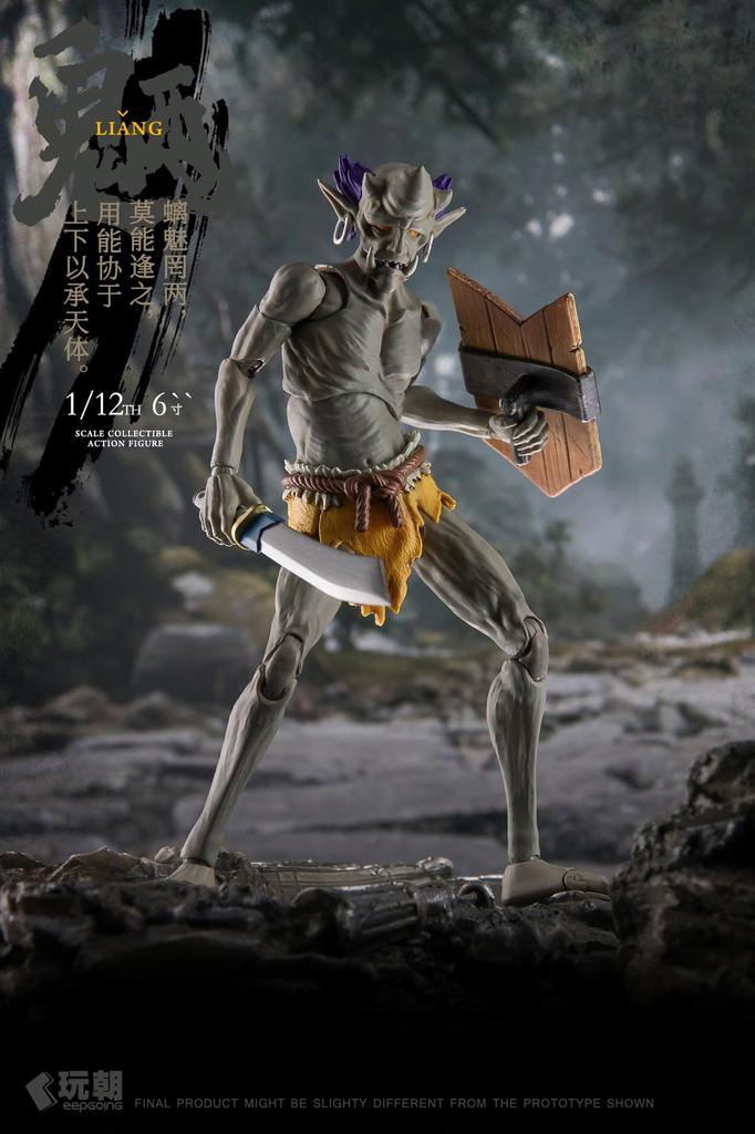 KEEPGOING Studio Sankai Myth Series Ryo Scale Painted Movable Figure 1/12 PVC&ABS&POM