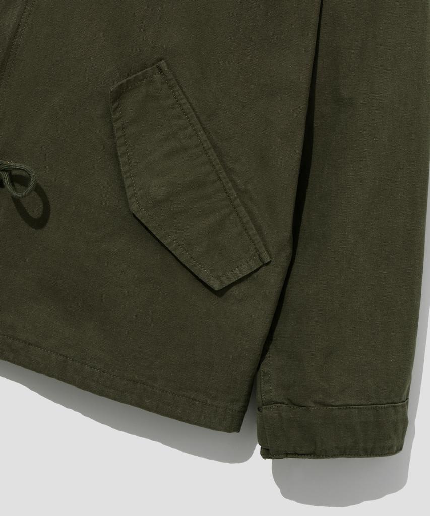 AGOD Washed Canvas Field Jacket [Khaki]