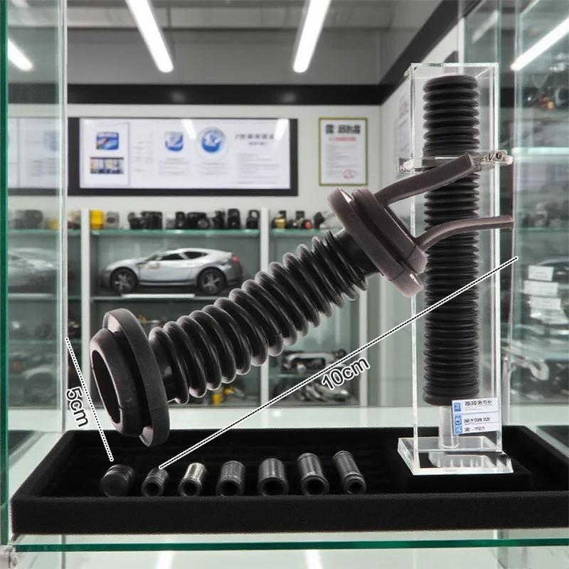 1/3 ks 30MM Speciální silikonová objímka s rovnou trubkou pro automobilovou kabeláž, napájecí kabel, vodotěsná, utěsněná dveřní trubka