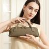 Top-layer Genuine Leather Women's Handbag, 2025 New Model, Large-capacity Sausage Bag, Commuter Shoulder Bag, Long Baguette Women's Bag