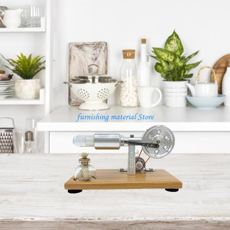 Y5GD Mini Stirlings Engine Motor Model Scientific Experiment Props Easy Operation
