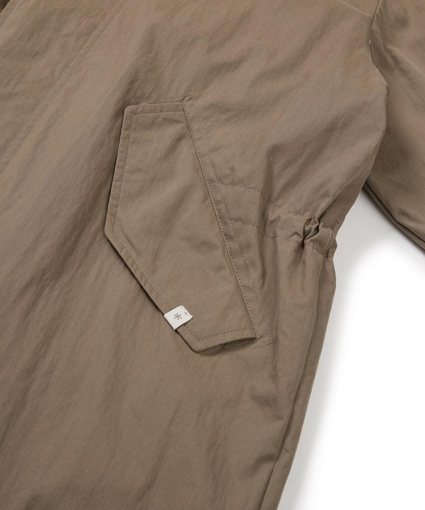 Snowpeak Apparel Kland Mid-Length Field Jacket (S24Fudjk92) Cocoa