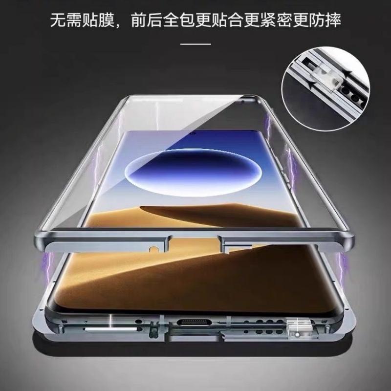 Funda Completa 360 Para Honor Magic 6 Pro Funda Cristal Templado Cubierta de Cuero Para Magic 6Pro 5G Carcasa Protección Doble Cara Parachoques