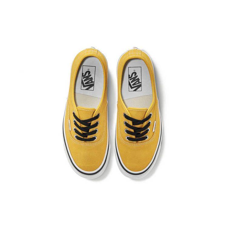 Vans Authentieke 44 Dx Retro Casual Lage Top Skate Schoenen Unisex sneaker Geel Wit VN0A38ENT7S