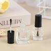 5/10/12/15Ml Empty Clear Glass Nail Polish Bottles With Brush Cap Refillable Containers For Nail Art Lip Golss Liquid Sample