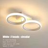 Nordic LED Ceiling Lamp Chandelier for Living Room Corridor 20W 30W Square Round LED Ceiling Light for Kitchen Home Lighting