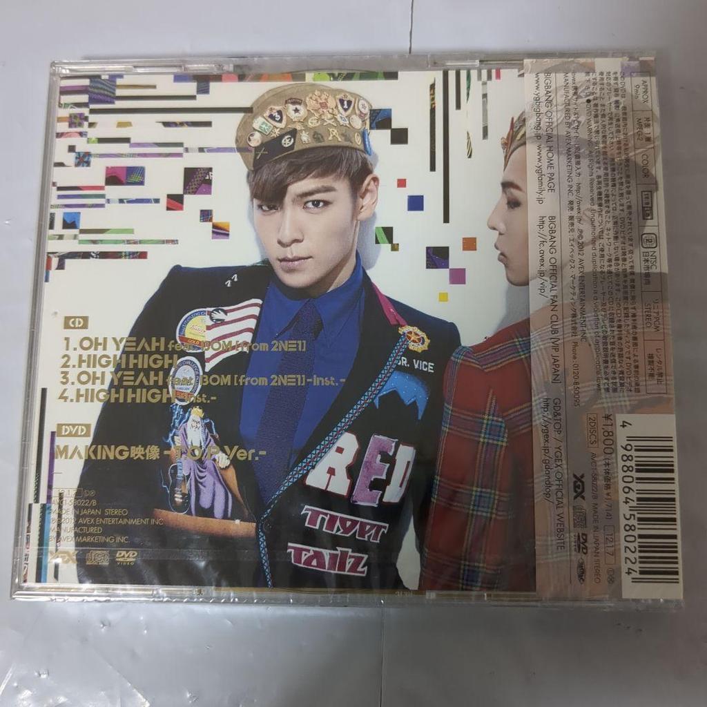[USED] GD&TOP OH YEAH T.O.P ver.