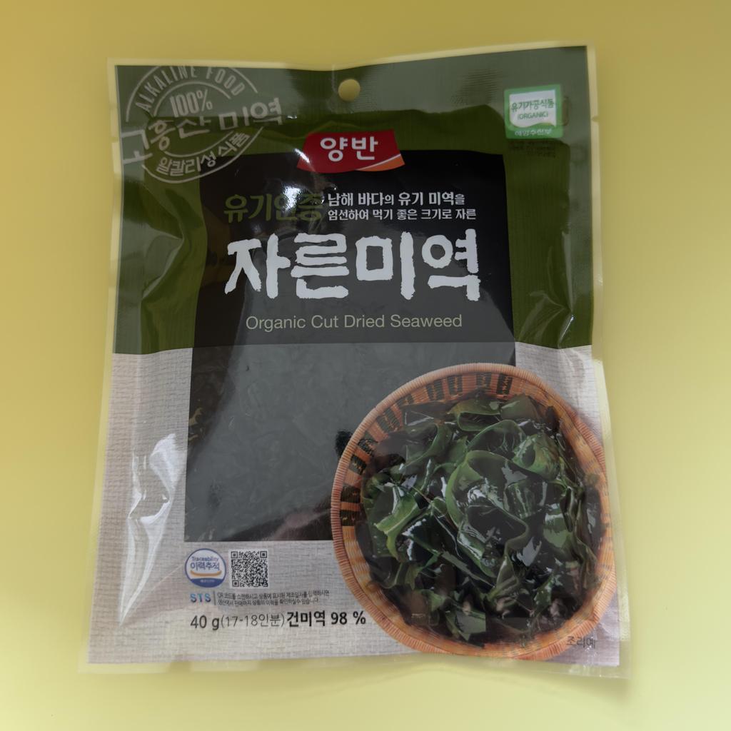 Dongwon Organic Cut Dried Korean Seaweed 40g/MiyeokGuk Seaweed