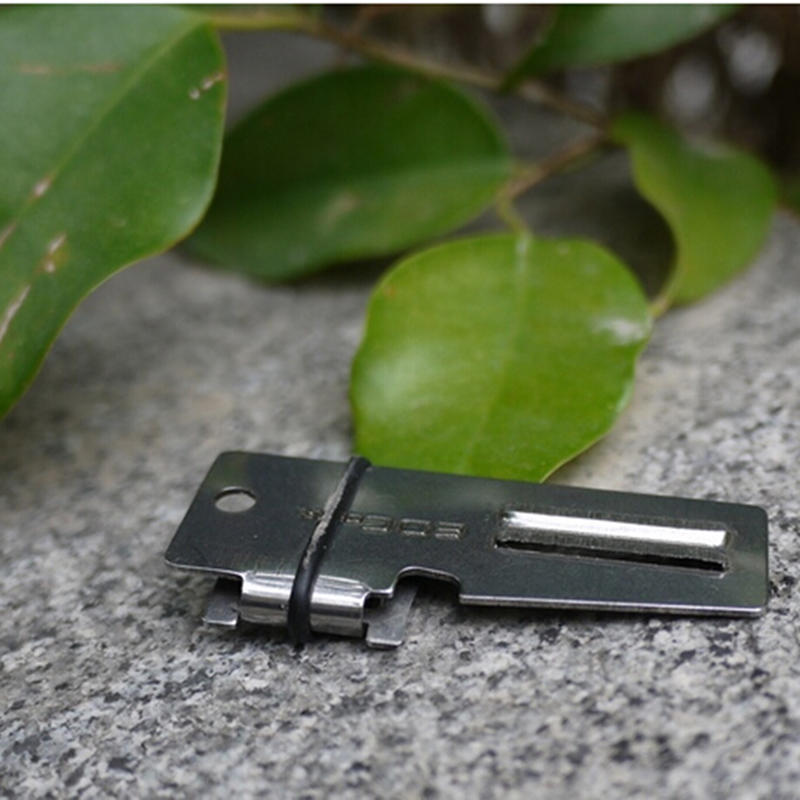 2" Doppelschäler Edelstahl 2 In 1 Edc Taschen-Multitool Outdoor Dosenöffner