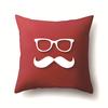 Christmas Series Polyester Pillows Santa Multi-platform Christmas Elk Pillow Cover