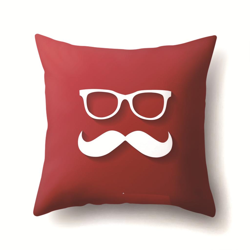 Christmas Series Polyester Pillows Santa Multi-platform Christmas Elk Pillow Cover