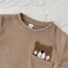 Completo Due Pezzi Orso per Bambini 2025: Felpa con cappuccio a maniche lunghe e pantaloni da jogging per ragazzi e ragazze