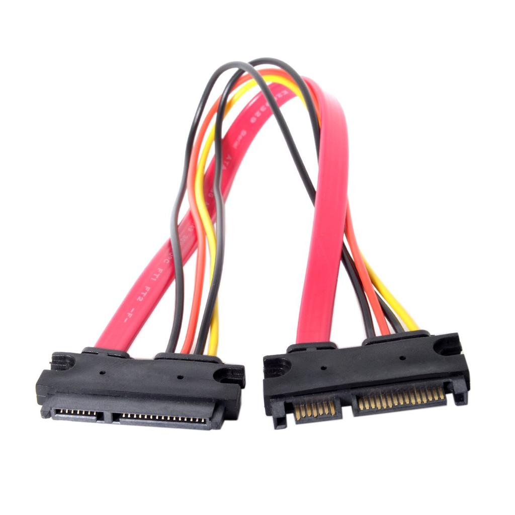 SATA III SATA To Data Power Extension Cable 3.0 7+15 22-Pin