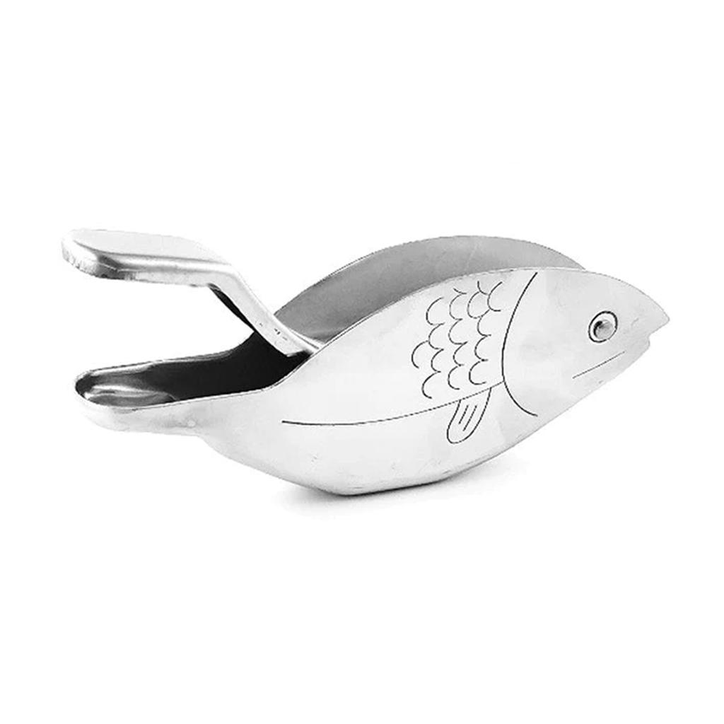 Manual Fish Shaped Lemon Juicers Machine Handheld Stainless Steel Reusable Citrus Fruit Press Squeezer Extractors Kitchen Tools