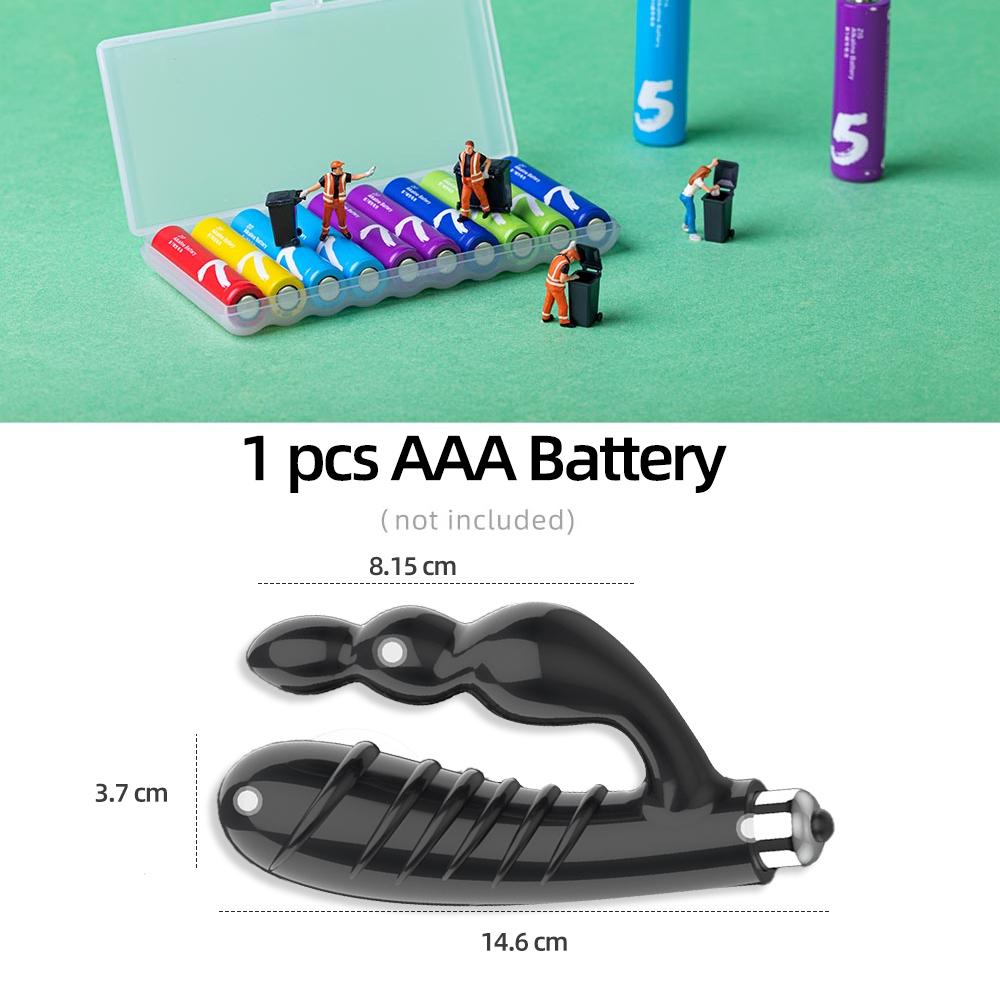 Dvouhlavý dildo vibrátor ve tvaru U vibrační anální stimulátor klitorisu masáž prostaty párový vibrátor sexuální hračky pro ženy muže