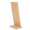 Bamboo Necklace Display Stand Professional Beige Home Jewelry Store Necklace Bracelet Holder Organizer