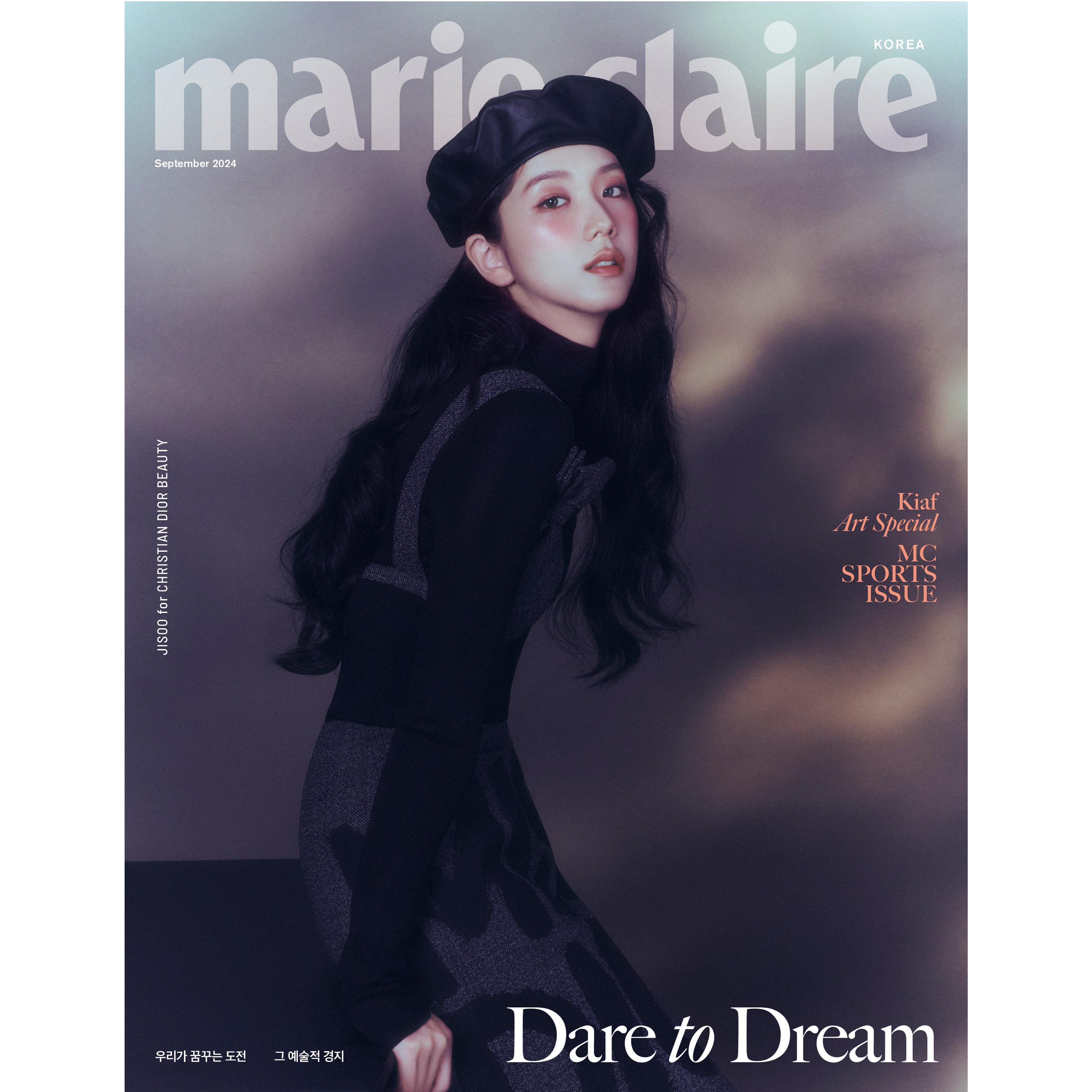 Marie Claire Korea 2024 Сентябрь BLACKPINK Джису, K POP, KSTAR, K FASHION Cover A