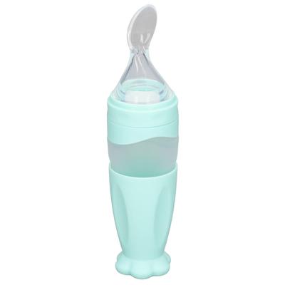 Baby Bottle Design Baby Bottle Spoon Spoon, Filtration-Safe (Blue)