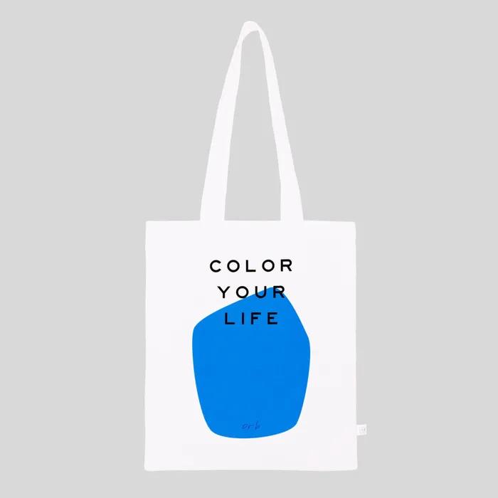 COLOR YOUR LIFE BAG_BLUE PRINT