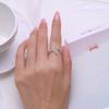 MODIAN Authentic 925 Silver Fashion Delicate Finger Rings For Women Wedding Engagement Fine Jewelry Anel Accessories