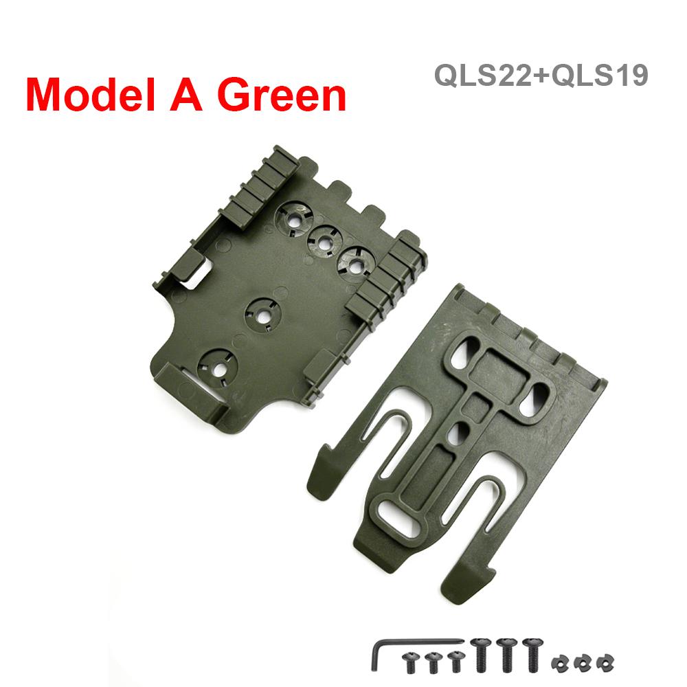 NEW Metal Modular Pistol Holster Adapter, Compatible QLS Platform,Tactical Quick Release Kit