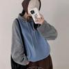 The Pink Men S overSized Color Block Hoodie