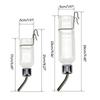 Automatic Hamsters Water Bottle Hanging Water Dispenser Bead Head Watering Bottle Rabbit Drinking Bottle for Small Pets