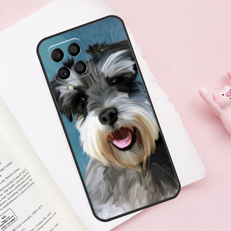 

Schnauzer Puppy Dog Art For Samsung Galaxy M13 M23 M33 M53 M30s M31s M32 M52 M12 M55 M15 M20 M21 M51 M34 M54 Case Samsung M51
