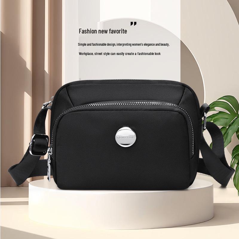Waterproof Oxford Cloth Women's Crossbody Handbag - Casual Classic Style