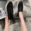 Inner Heightening Lace Sequins Women's New Breathable Mesh Casual Foot Muffin Platform Women's Shoes