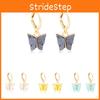 Fashionable Alloy Butterfly Earrings Colorful Trendy Dangle Earrings Womens