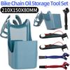 Bicycle Grease Storage Tool Convenient Safe Bike Chain Oil Storage Tool Box Portable Handheld for Bicycle Maintenance Equipment