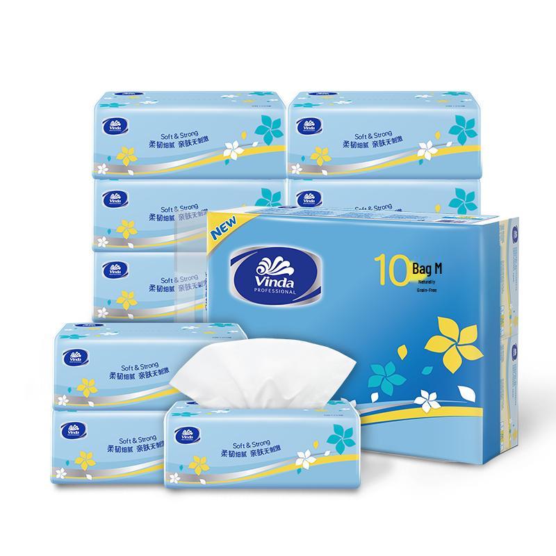 

Vinda 3-Ply Unscented Facial Tissues
