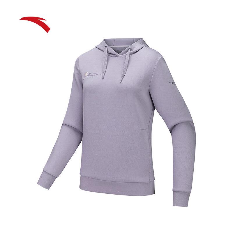 Anta Women s Printed Hooded Sweatshirt L