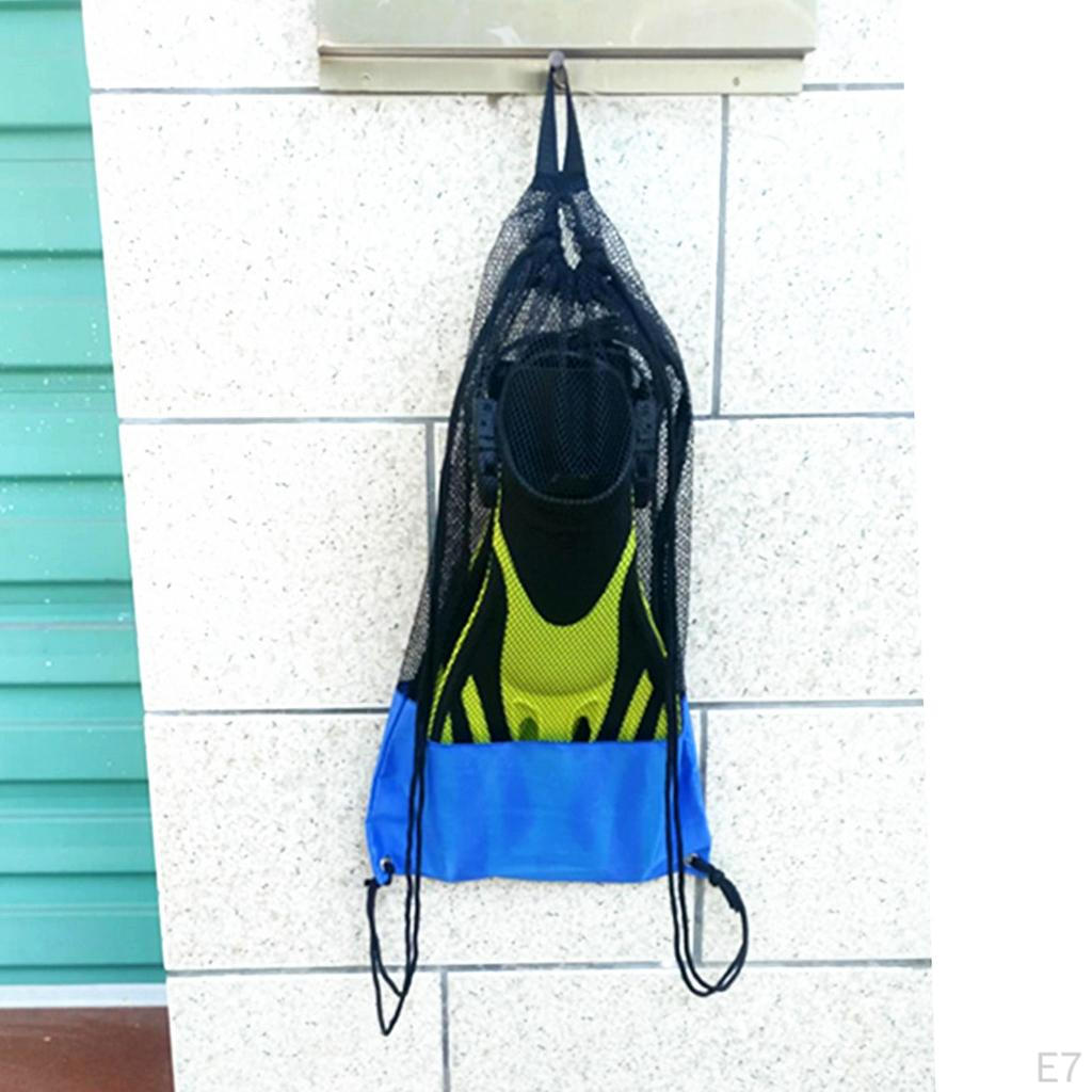 Storage Bag For Snorkel Scuba Diving Mask Carrying Mesh Floss