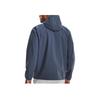 Under Armour Stormproof Solid Color Logo Print Zip Hoodie Jacket Men Outerwear Grey 1376066-044