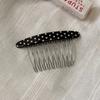 Non-Slip Hair Combs Polka Dot Bangs Hair Clip New Hairpin  for Princess Hair Accessories
