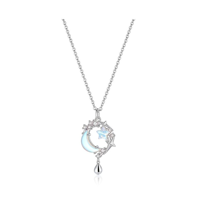 Barbie necklace [Dream Princess Limited Edition] Starlight Water Drops, Light Luxury and Elegant French Romantic Girly Ins Style Clavicle BARWWXL025 золотой