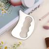 Stainless Steel Fascia Gua Sha Board,Facial Beauty Full Body Meridian Relaxation Tool,Portable Manual Massage Wellness Tool