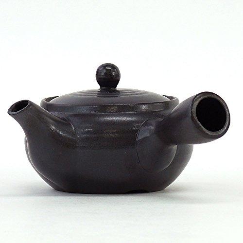 Maruyoshi Pottery Banko Ware Flat Teapot, No. 2 (with Netted Bottom), Yogan B7441
