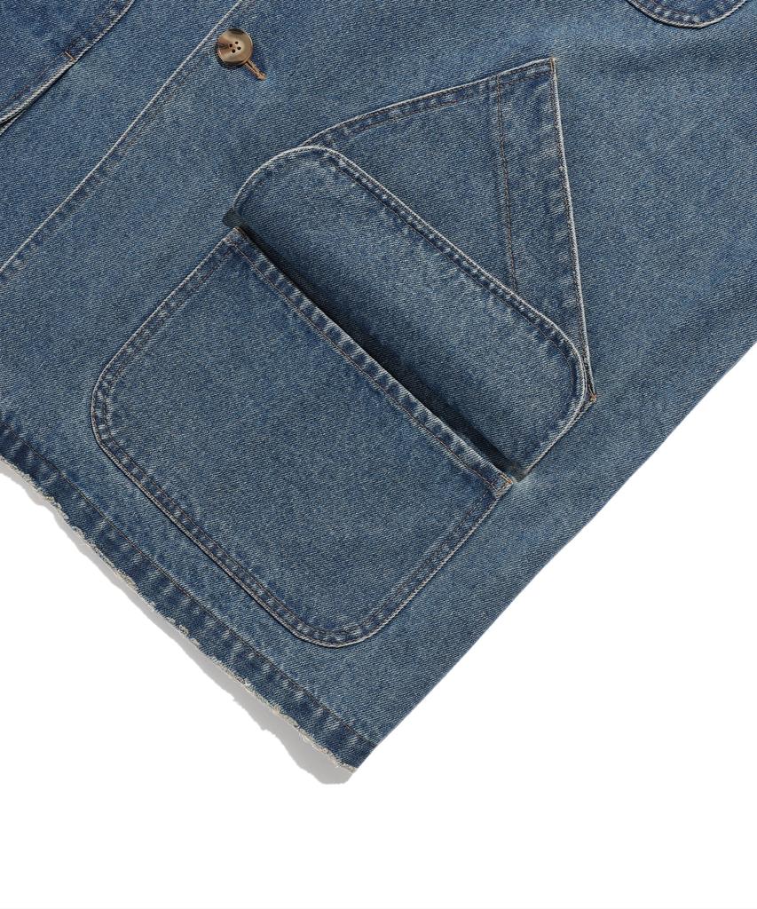 Niceghostclub Denim Work Car Coat_Blue(Ng2Fsuc800A)