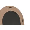 Miroir mural ovale en bois - Home ESPRIT - 166x71,5 cm - Multicolore - Montage mural - Laqué - Décontracté