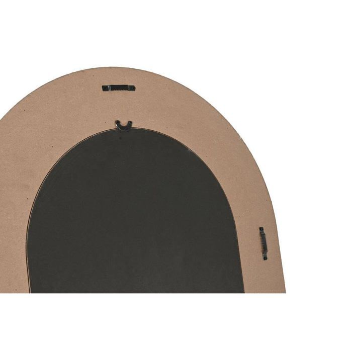 Miroir mural ovale en bois - Home ESPRIT - 166x71,5 cm - Multicolore - Montage mural - Laqué - Décontracté