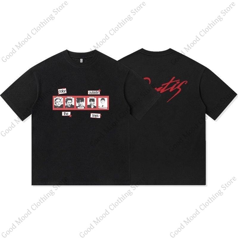 

CORTIS Print T Shirt Kpop Fashion KEONHO JUHOON SEONGHYEON Fans Tshirt Unisex Women High Quality Cotton Short Sleeve Tee Tops XL